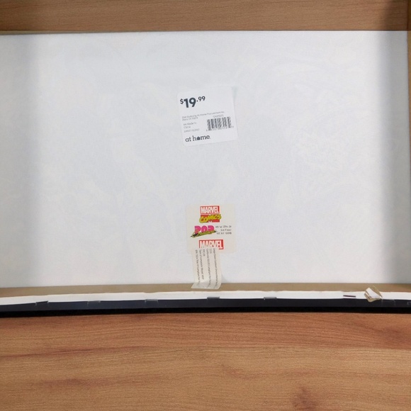 Marvel “The Amazing Spider-Man” Retro Comic Canvas Wall Art–20"x24”– Vintage S - Picture 6 of 6